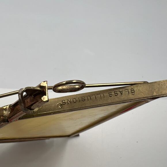 Vintage Glass Illusions Stained Sailboat Nautical Hanging Sun Catcher Handmade - Picture 5 of 11